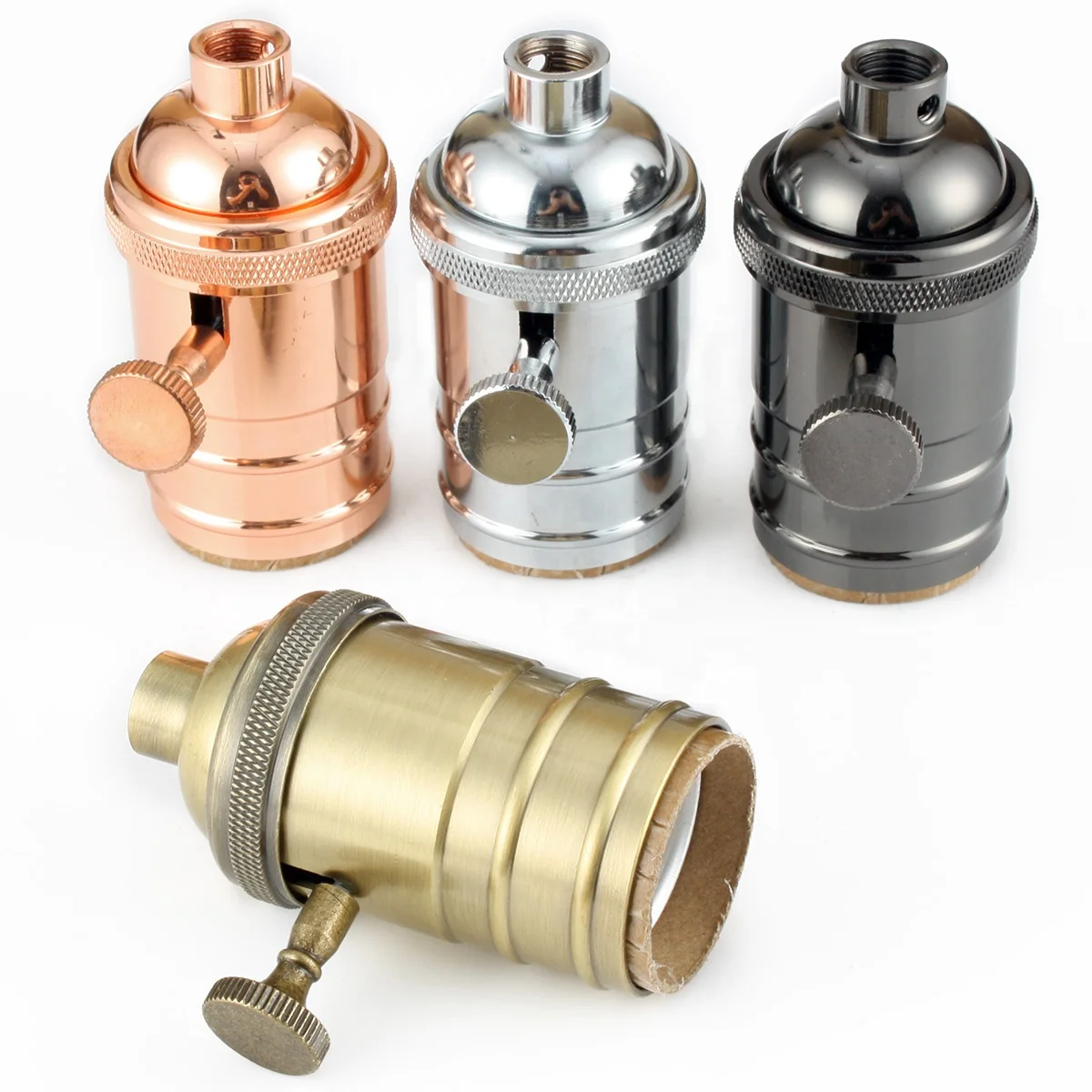 Antique Edison E26/E27 Brass Bulb Holder lamp Socket vintage Lamp Base