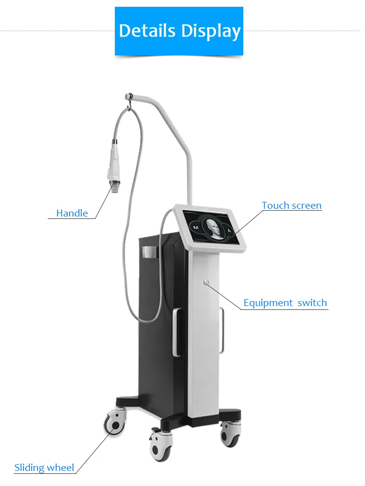 Acne Treatment and Acne Scar Removal Microneedle Machine for Beauty Salon