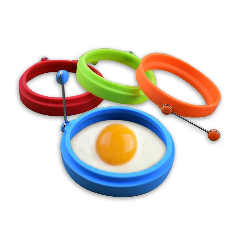 

Various Shaped Non Stick Pancake Molds Maker Fried Mould Silicone Cook Ring For Frying S