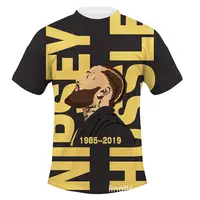 

Rapper Nipsey Hussle T Shirt Nipsey Hussle HipHop Lovers 3D Shirt