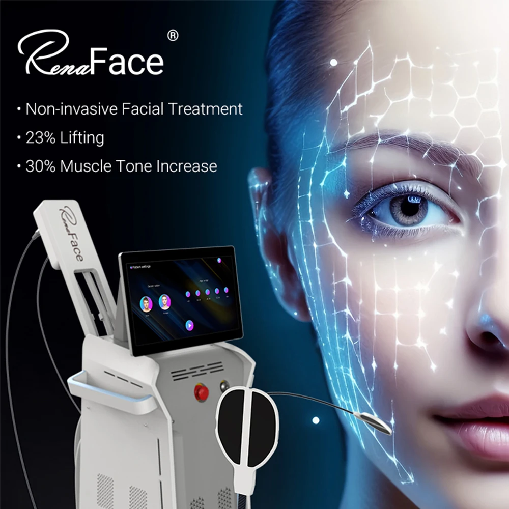 

Renaface EF10 RF Ems Face Lifting Skin Tightening Electromagnetic Stimulation EMS Machine