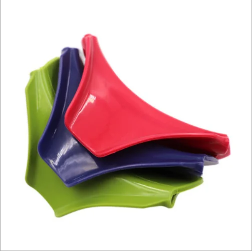 

Silicone Pour Soup Funnel Kitchen Dedicated Pots Around Mouth Edge Deflector kitchen tool, Any pantone color