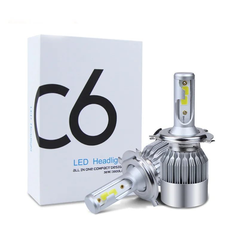 led car headlight led C6 accessories for Audi for Honda for Toyata all car models available