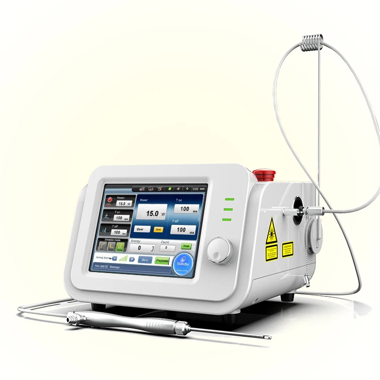 

surgical laser fiber lipolysis fat reduction liposuction 1470nm laser machine 980nm laser