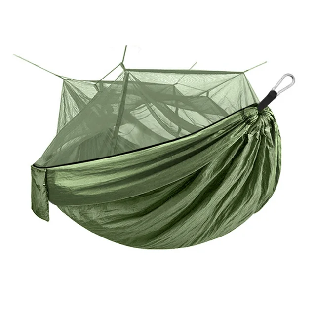 

2021 Best Seller Durable Stuff Adjustable Parachute Hammock with Tarp Nylon Outdoor Camping Hammocks