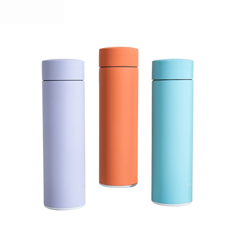 

Stainless steel tea leak men and women business straight thermos mug