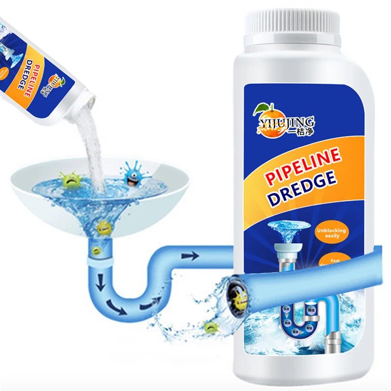 

Yijujing Closestool Clogging Dredging washing pipes cleaning powder pipe dredge agent, Customized color