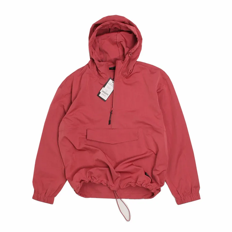 

Custom outdoor girl's long sleeve elastic half zipper hoodie single jacket windbreaker waterproof softshell jacket, Customizable