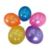 EN71 Factory customized design cold resist promotion sales colors pearl pvc balloon inflatable oval balls