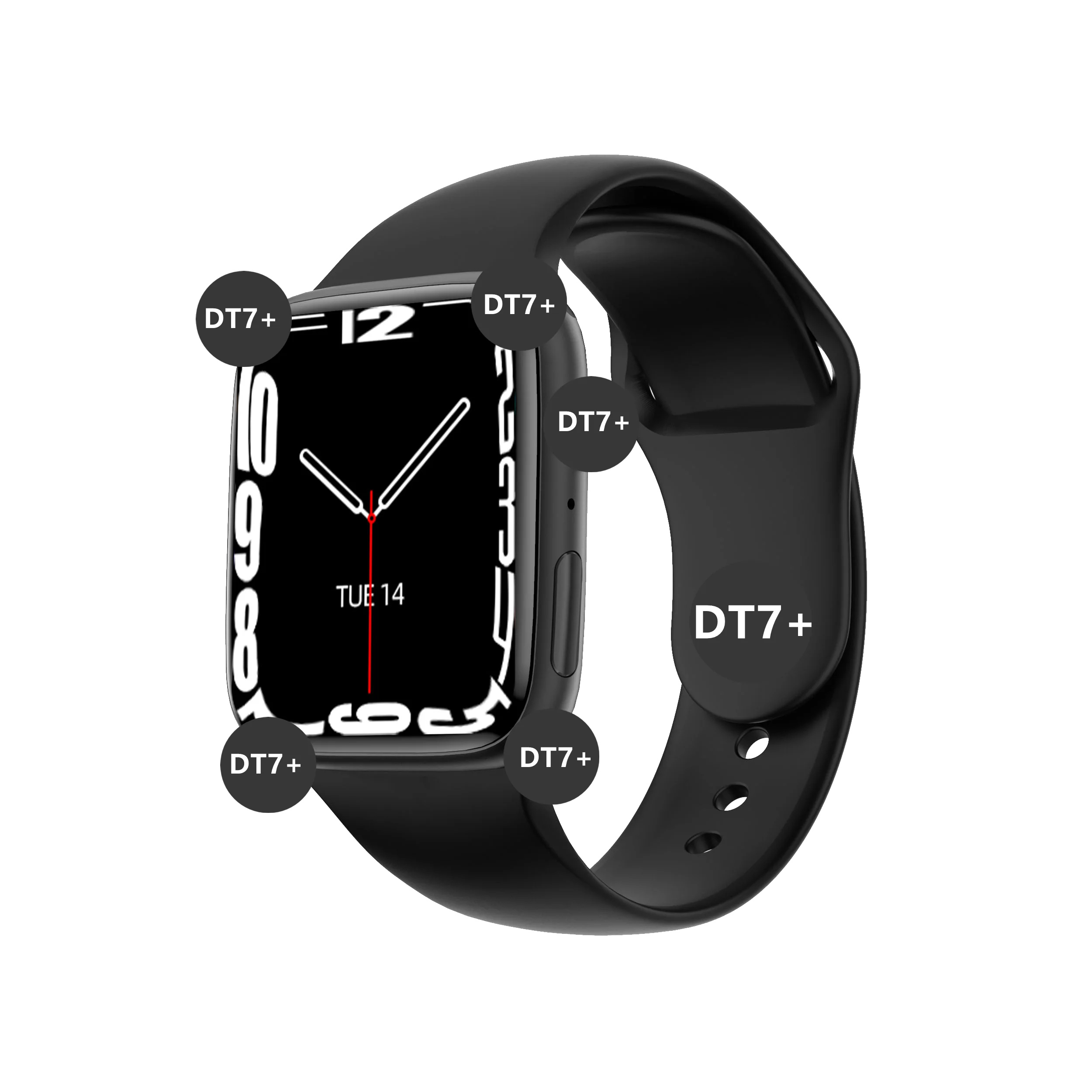 

New Smart Watch DT7 Plus Series 7 NFC BT Call Ai Voice Assistant Men Women Sport Smartwatch