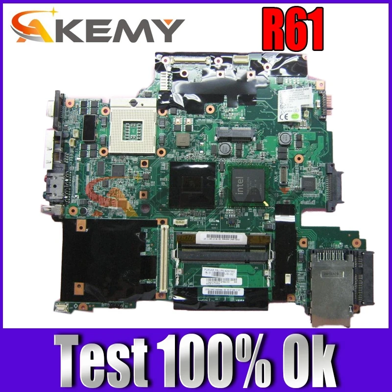 

Akemy laptop motherboard for R61 42X7347 mainboard
