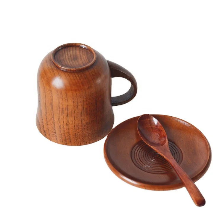 

2021 Wood Coffee Mugs, Natural