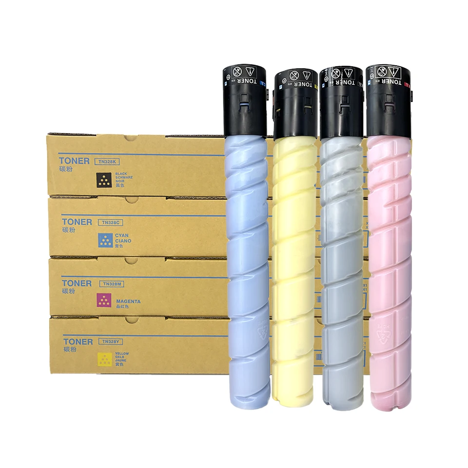 Japan Toner TN221 TN-221 for Konica Minolta BIZHUB C227 C287 C7528 227 287 7528 328 Copier Machine Full Color Toners Cartridge