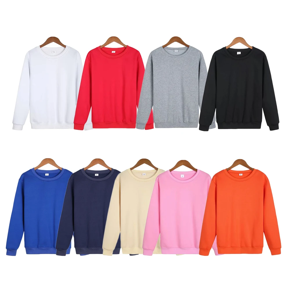 

Custom Logo Men's Crewneck Plain Blank Pullover Hoodies Sweatshirts