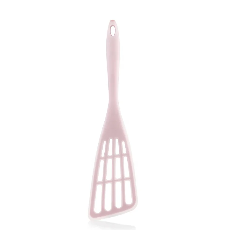 

2021 Amazon New Translucent Silicone Edge Nylon Core Fish Spatula