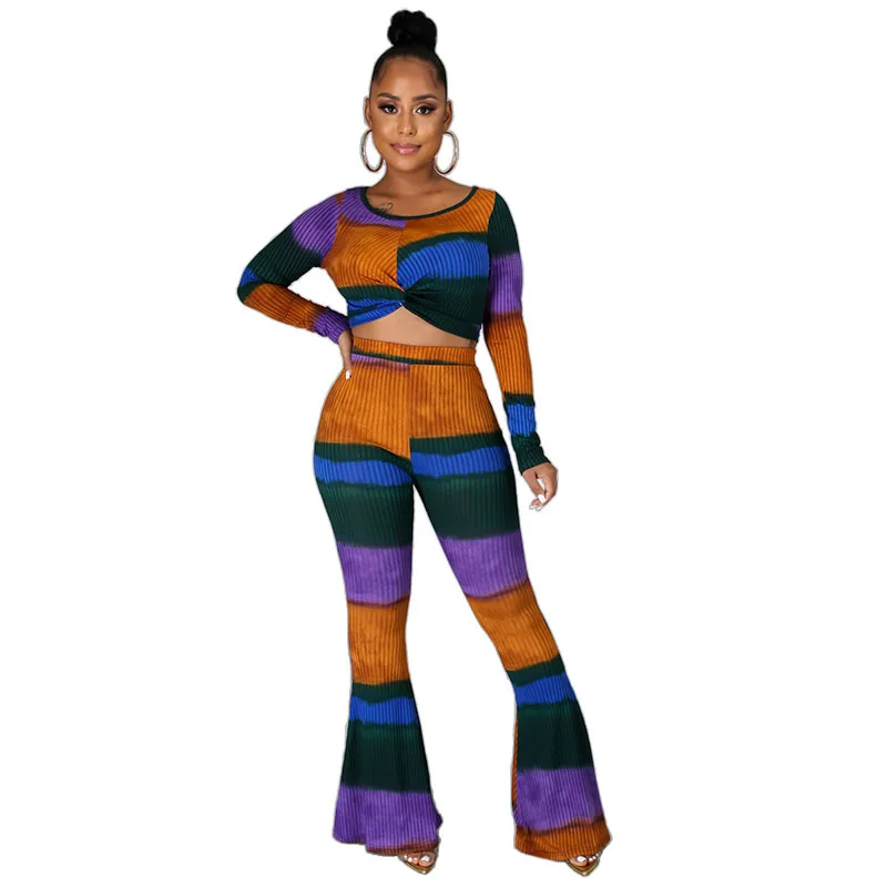 

2021 new arrivals designer fashion two piece sets fall sets women, As sbove