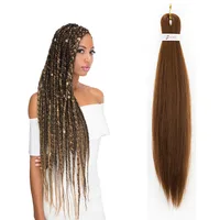 

wholesale freetress crochet yaki braid synthetic braiding hair ez pre stretched expression braiding hair bulk