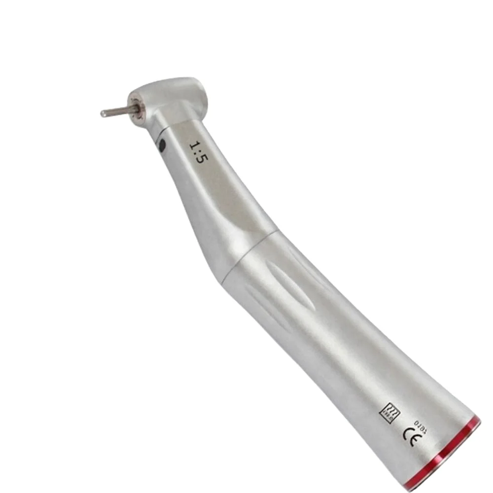 
Red Ring 1:5 Contra Angle LED Speed Increasing inner channel dental contra angle handpiece 