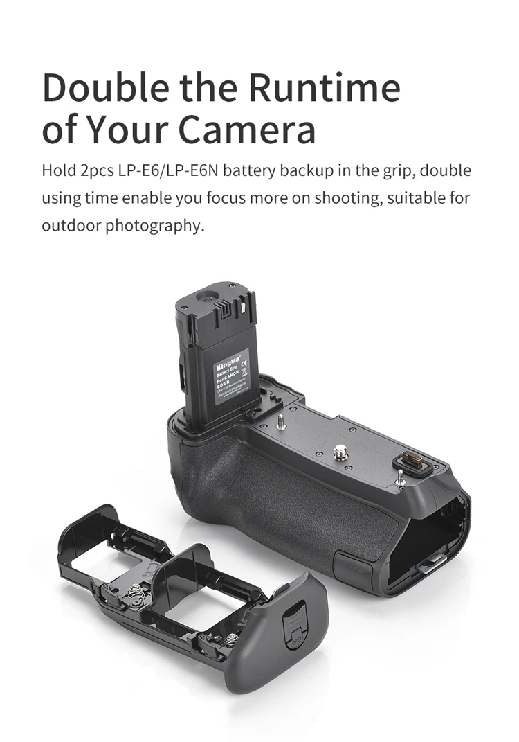 KingMa New Arrival Vertical Battery Grip BG-E22 For Canon EOS R Camera|  Alibaba.com