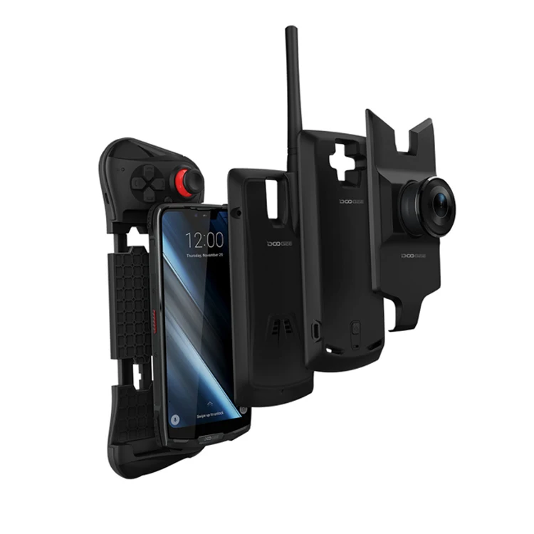 

Global Rom Walkie Talkie Smartphone DOOGEE S90C Modular Rugged Mobile Phone 6.18inch Display 5050mAh Helio P70 Octa Core
