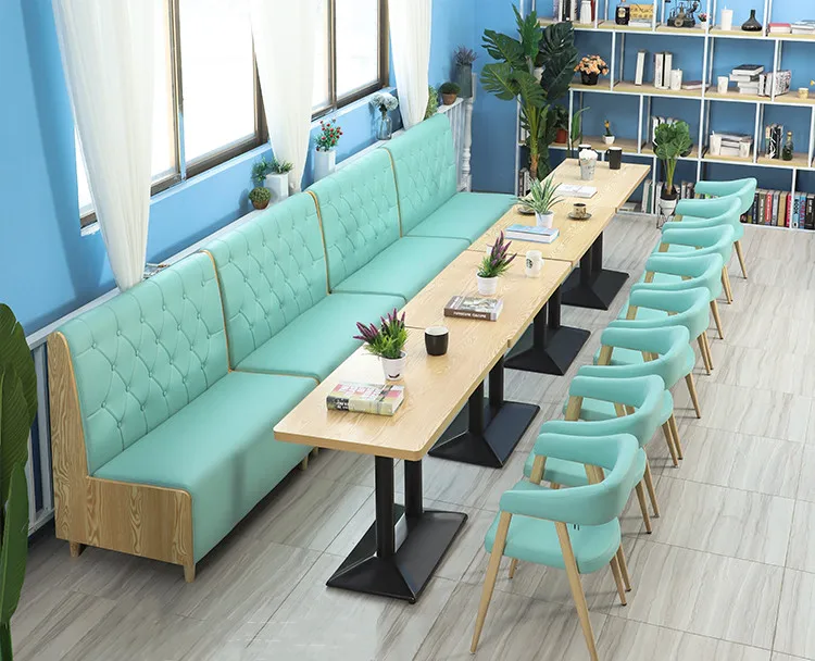Hot Sale Wholesale Cafe And Chair Furniture Modern Blue Restaurant Chairs