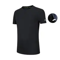 

KCOA Summer Sports Safety Reflective Stripe Quick Dry Blank Night Running Men T Shirt
