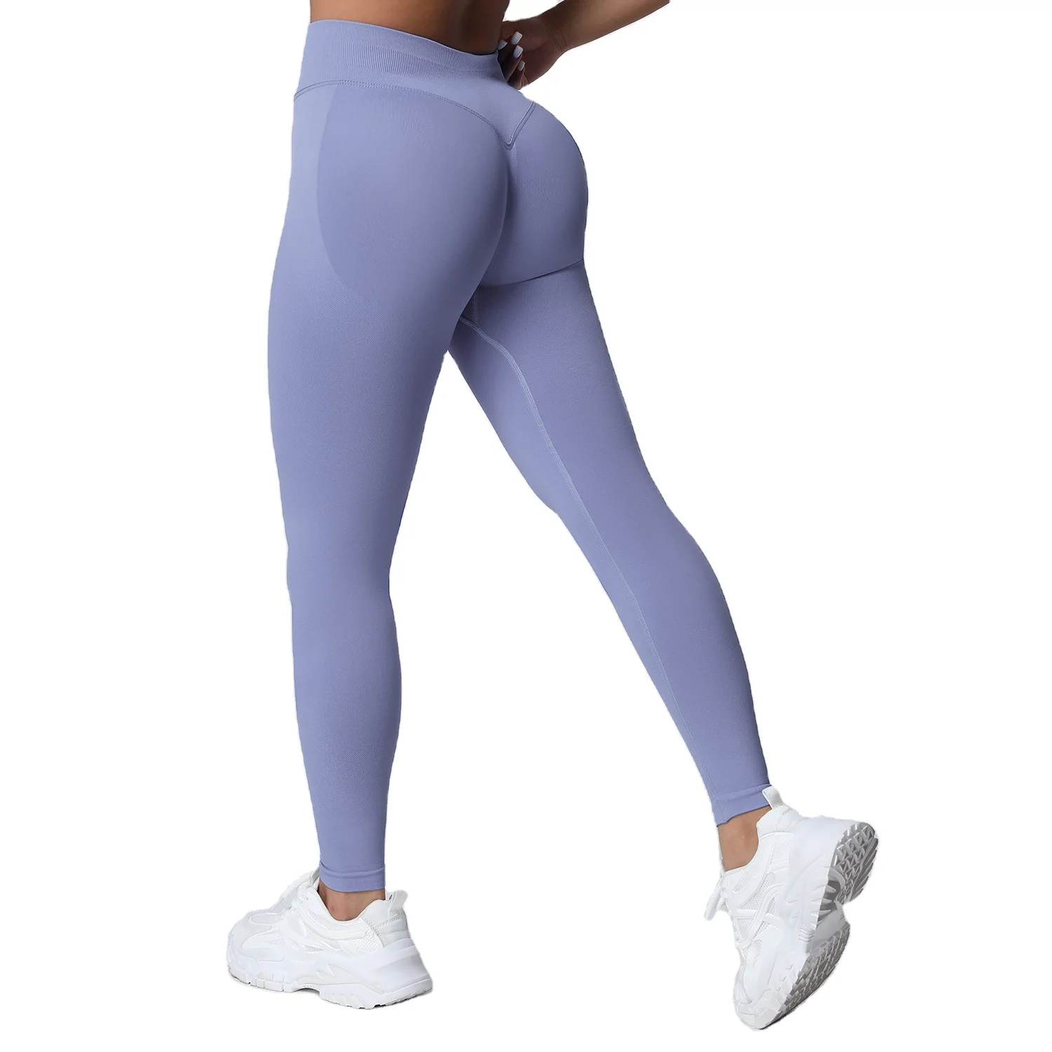 Matte Seamless Quick Drying Skinny Yoga Trousers