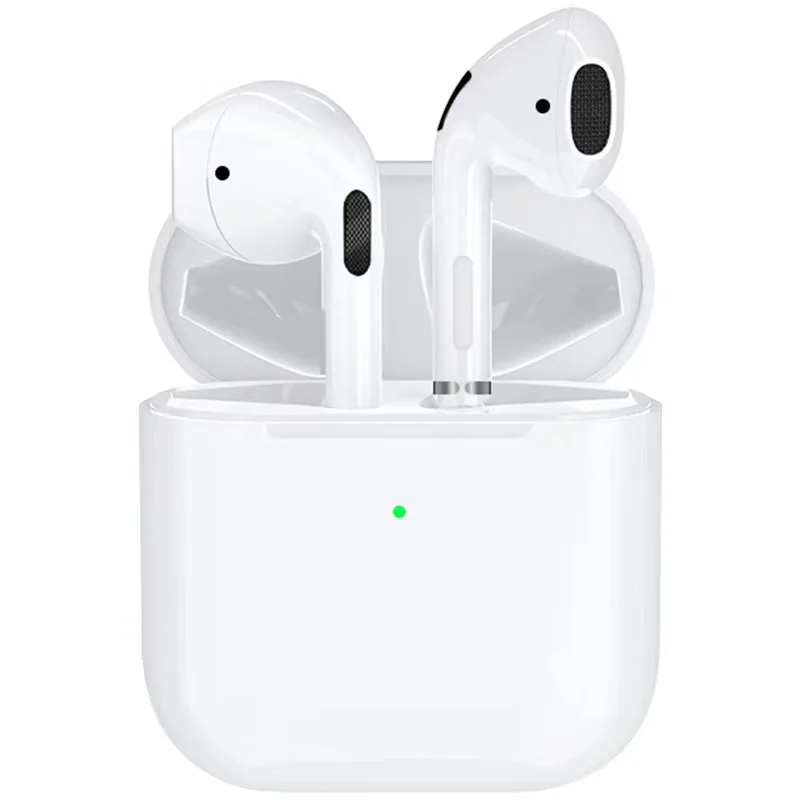 

Factory Hot sales Pro 4 wireless earbuds stereo music True wireless earphones with charging case TWS wireless headset Headphones