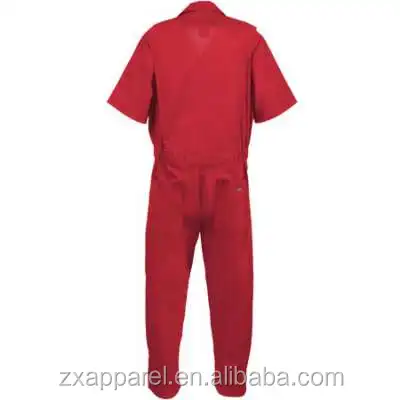 Vintage Red Cotton Coverall Cotton Utility Coveralls Jump Suit Jumpsuit  Cotton Red Mechanic Boilersuit | forum.iktva.sa