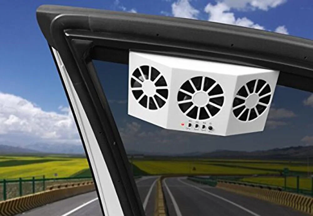 Summer solar powered vehicle exhaust fan car window ventilator auto fan cool ventilation cooling air conditioning Exhaust.jpg