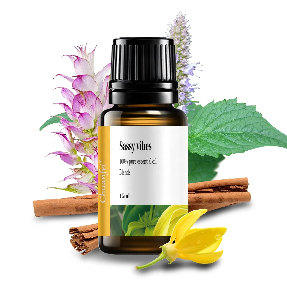 

Baolin 100% pure Natural Sassy vibes essential oil blends for diffuser private label