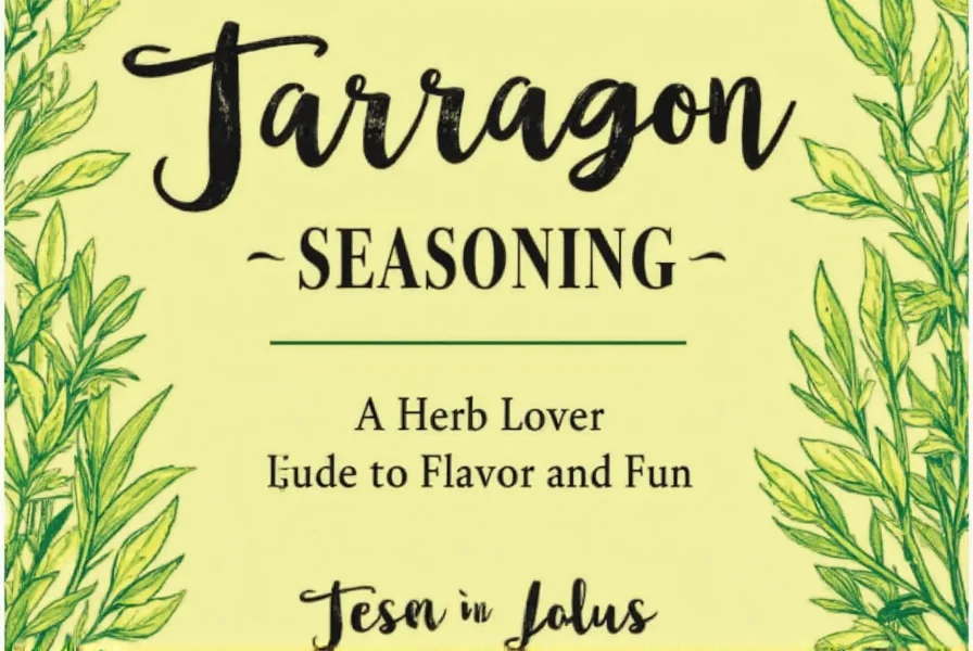 Tarragon seasoning jar