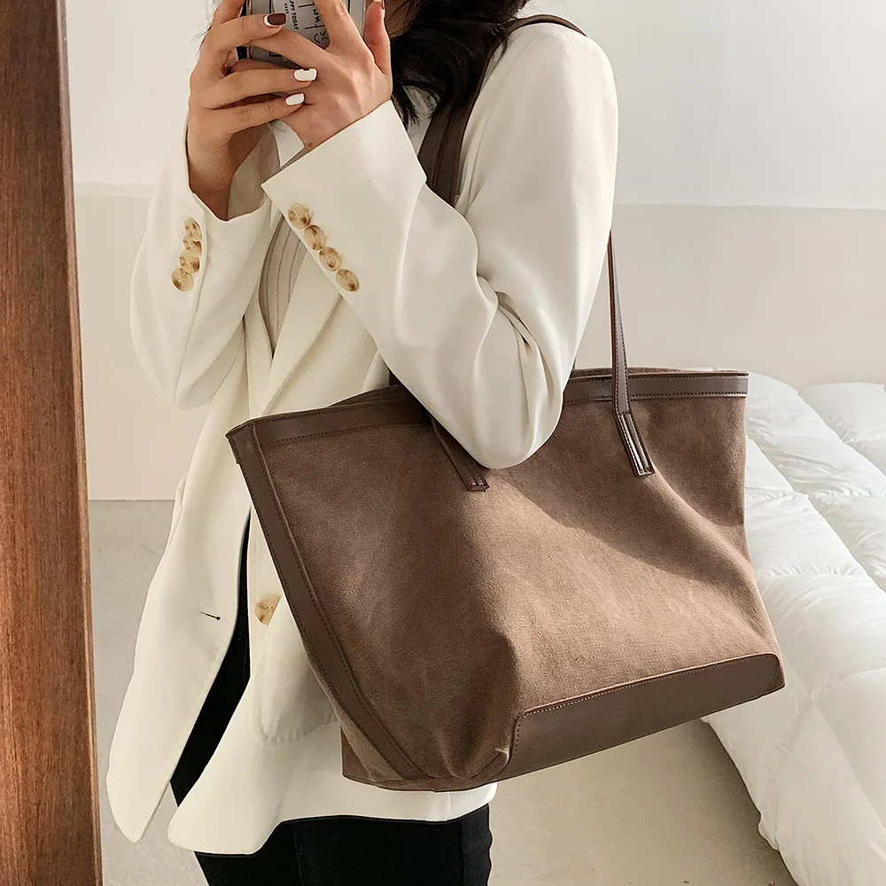 

2021 Fashionable High Quality New Design Canvas Shoulder Bags Tote Shopping Bag, As sku