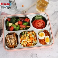 

Nordic Plastic box bento box Food Containers for school Stainless steel lunch box