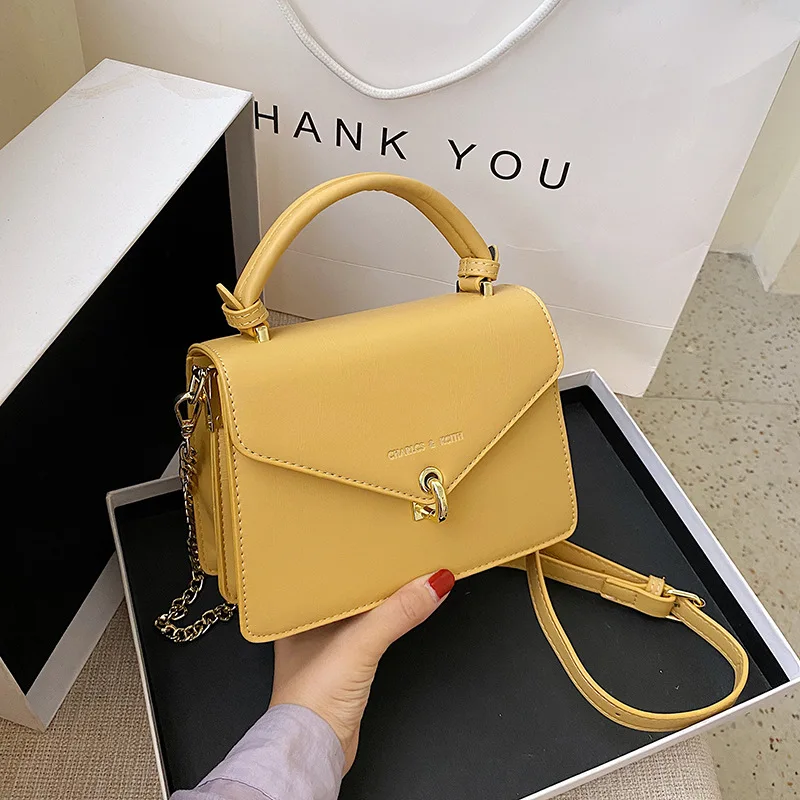 

2020 new handbag fashion women simple messenger shoulder bag bag, 6 colors