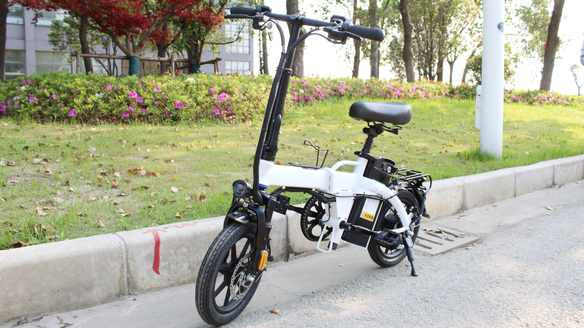 Stanford 48v Bike E Ebike Folding Fat Cheap Mini Foldable Scooter
