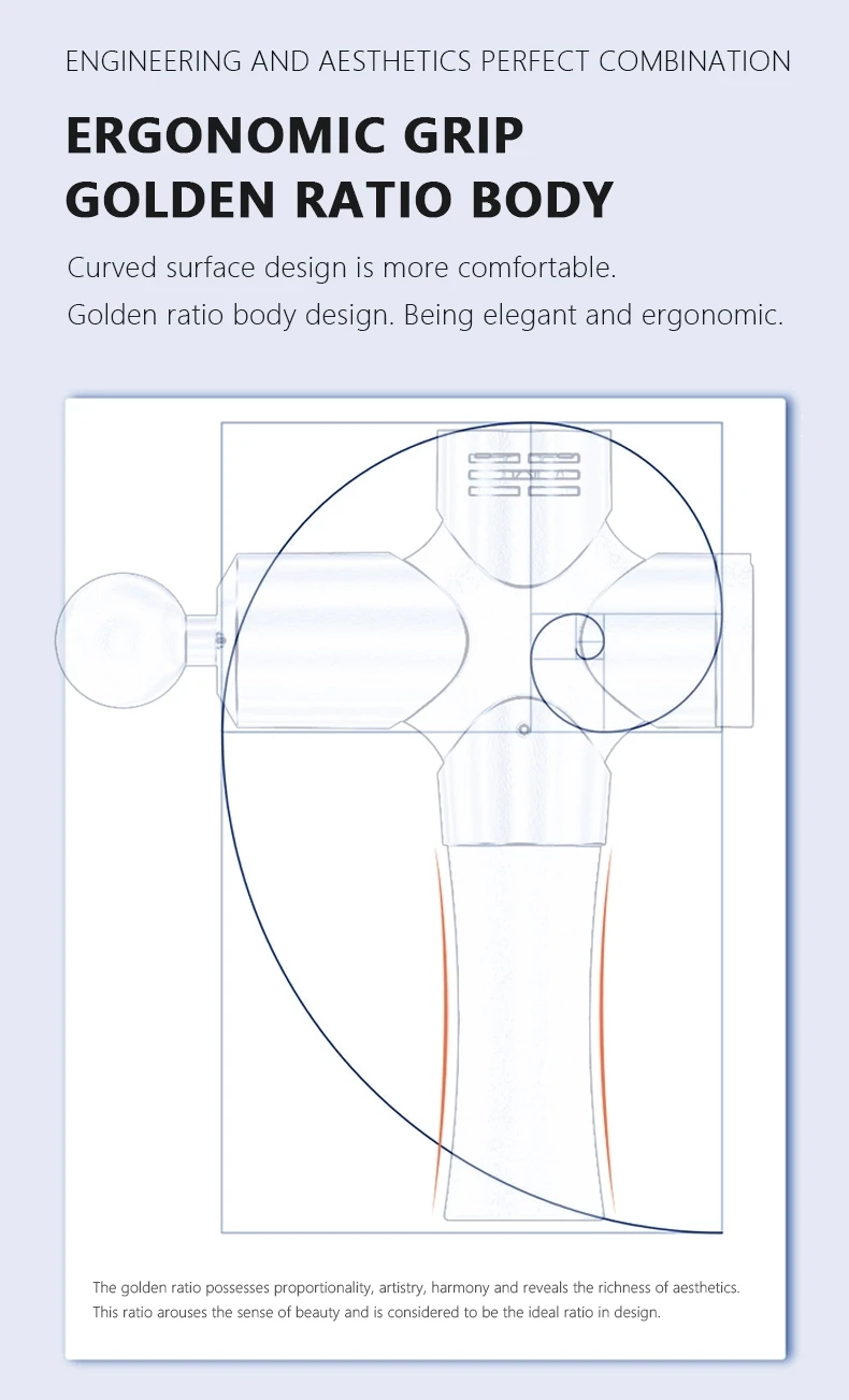 Booster Pro 3 Massage Gun Deep Tissue Muscle Massage Gun Cordless Therapy Vibration Body Relaxation Massager