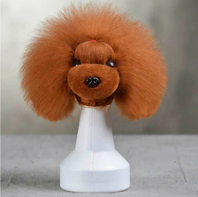 

Pet Grooming Practice Wig Hair VIP Teddy Bear Hair Skeleton Dog Wig Hair for Practicing Haircut