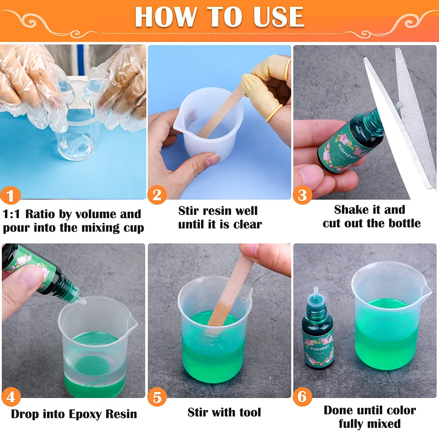 Clear Casting and Coating Epoxy Resin for Art- Easy Mix 1:1 Ratio - Easy Tint - Crystal Resin for Molds,River Tables