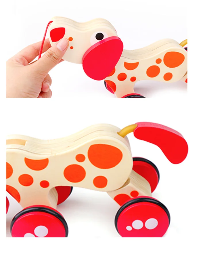 Wooden Educational Pull Along Toy For Kids Toddlers Buy Wooden Pull