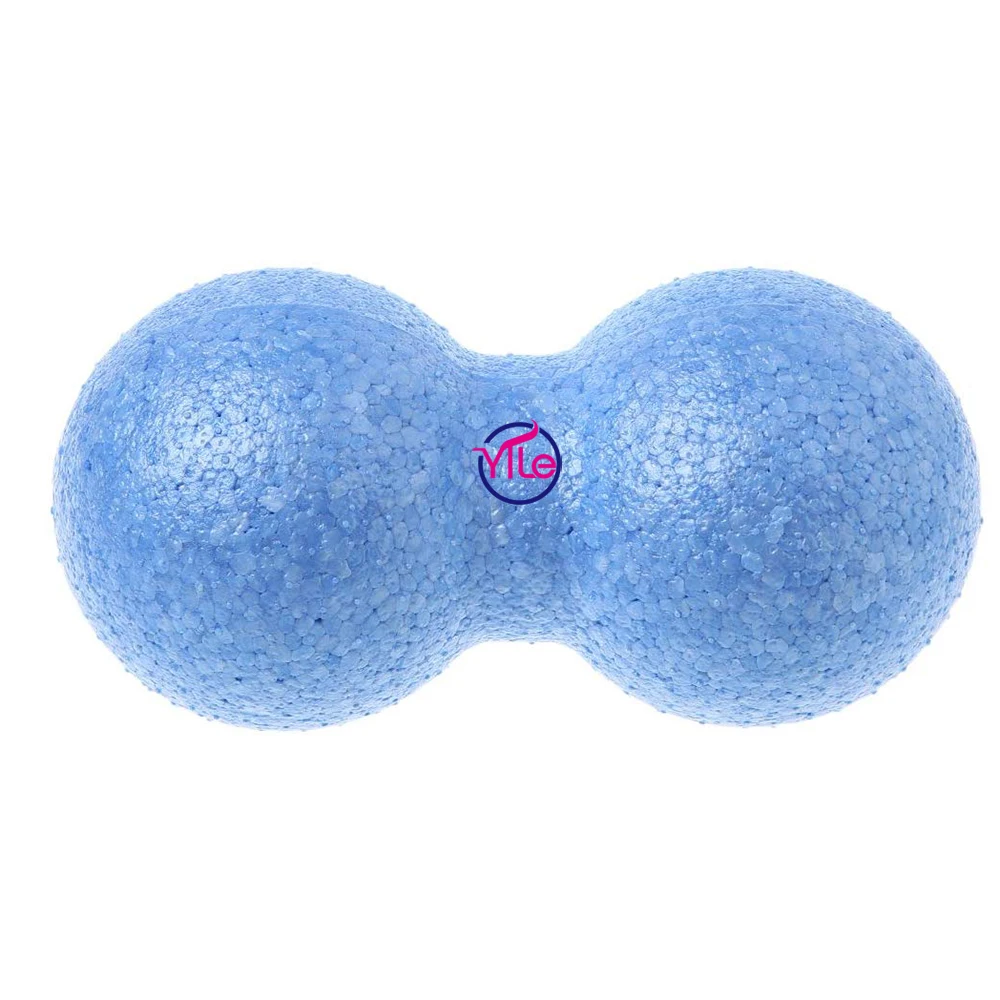 

High quality eco friendly no smelling epp peanut massage ball set, Black,blue ,pink