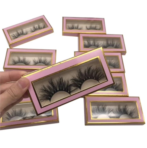 

Mink lashes custom eyelash packaging lashes3d wholesale vendor 3D mink lashes 3D 25mm mink eyelashes, Black