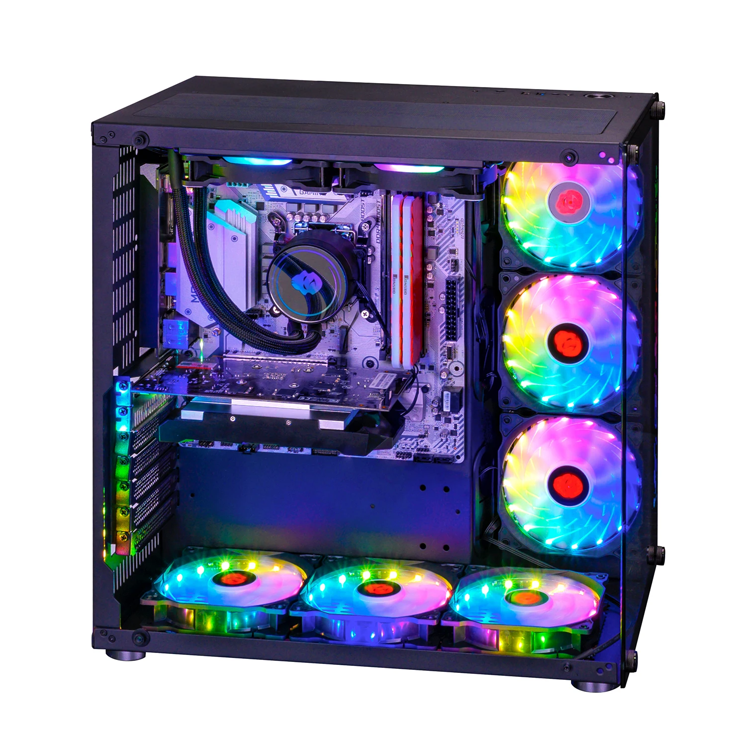 

Casing Aluminium Gaming Pc Accessories Usb CPU ATX Desktop Computer Case Gamer Casin Cabinet Gaming