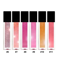 

New design clear lip gloss colorful custom lip gloss private label liquid lip gloss glitter