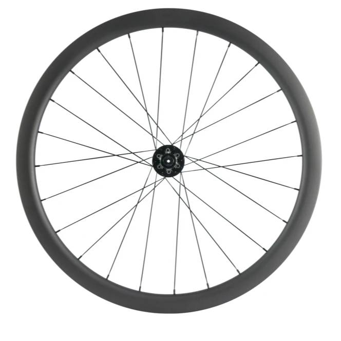 

TB285 One Year Warranty Period Fibre Carbon Bicycle Wheels Manufacturer Rims, Black