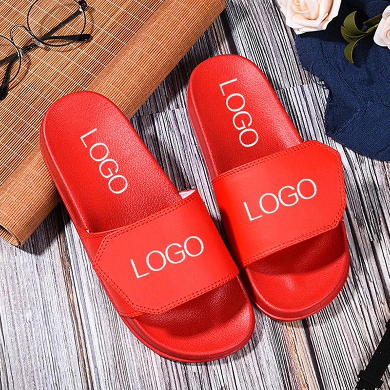 

chinelos designer slides slippers 2021 wholesale high quality sublimation slide sandals designer slides slippers custom logo, Customized color