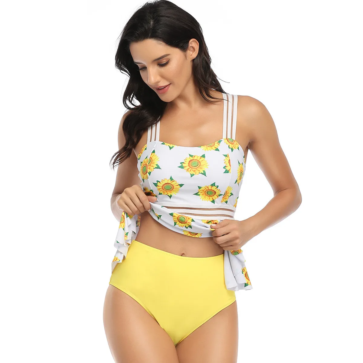

New Women's Swimwear 2021 Split Swimwear Women's Swimsuits, Picture color