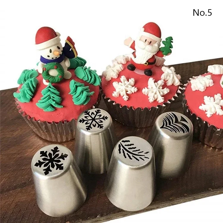 

Factory direct selling decorating cake tools Stainless Steel Cake Nozzle Set birthday cake nozzle