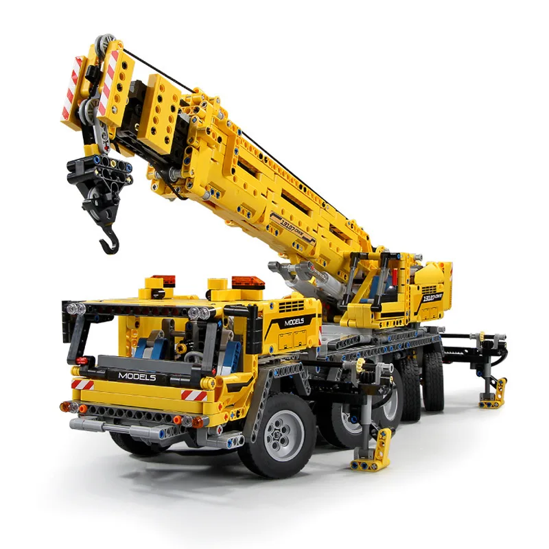

MOULDKING 13107 APP Remote Control technic car Engineering Series truck cranes Building Block Bricks plastic toys for kids