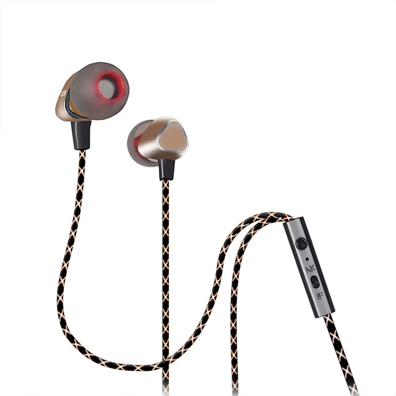 

QKZ X36M In-ear Wire-controlled Subwoofer Music Headphones With Microphone